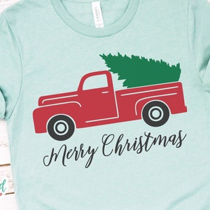 Red Truck Christmas Tree svg, Christmas Truck svg, Red Truck svg, Christmas svg, Christmas Shirt svg, Merry Christmas svg, for Cricut, png