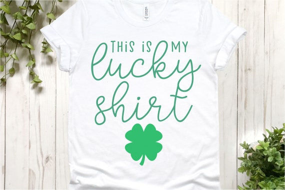 This Is My Lucky Shirt svg, St. Patrick's Day svg, St. Patrick's svg, Lucky svg, Irish svg, St Paddy Day svg, St Pattys Day svg, Shirt svg
