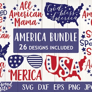 4th of July svg Bundle, 4th of July svg, America svg Bundle, America svg, Patriotic svg, Fourth of July svg, 4th of July svg Files, July 4th