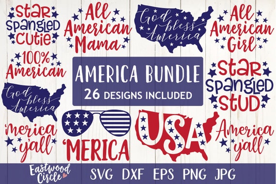 4th of July svg Bundle, 4th of July svg, America svg Bundle, America svg, Patriotic svg, Fourth of July svg, 4th of July svg Files, July 4th