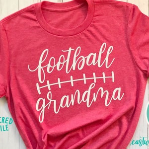Football Grandma svg, Grandma svg, Football Shirt svg, Football svg for Women, Hand Lettered svg, Handlettered svg, Cut Files, Cutting Files