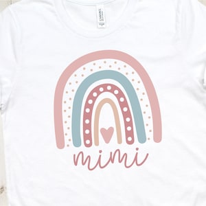 Mimi Rainbow svg, Mimi svg, Mimi png, Mimi svg Files, Mimi svg for Mothers Day, Mimi svg Designs, Mimi svg for Cricut, Grandma svg Files