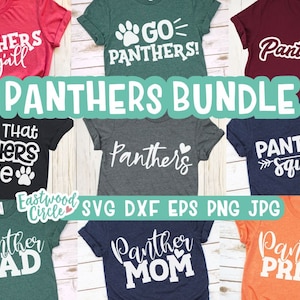 Panthers svg Bundle, Panthers svg, Panthers svg Files, Panthers svg School, Panther Mom svg, School Sports Team svg, Football, Basketball