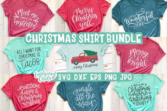 Download Christmas Svg Bundle Christmas Shirt Svg Bundle Christmas Etsy