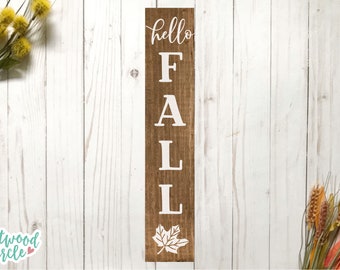 Hello Fall svg, Fall svg, Fall svg Files, Fall Sign svg, Fall Sign svg Files, Fall svg Files for Cricut, Fall svg Designs, Autumn svg