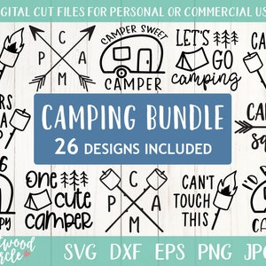 Camping svg Bundle, Camping svg, Camp svg, Camping svg Files, Camper svg, Camp svg Bundle, Camping Bundle svg, Camping Shirt svg, dxf, png