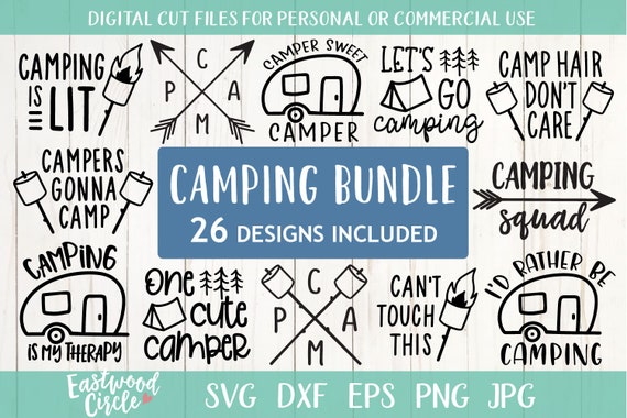 Camping Svg Bundle Camping Svg Camp Svg Camping Svg Files Etsy