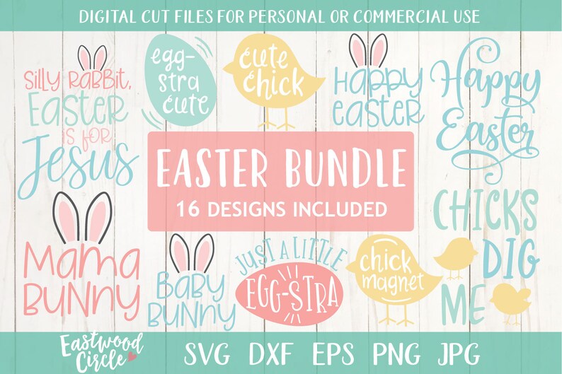Download Easter Svg Bundle Easter Svg Easter Svg Files Easter Svg Etsy