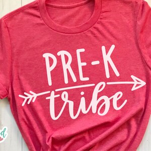 Pre K Tribe svg, Pre K svg, Prek svg, Pre-K svg, Schulsvg, Schulshirt svg, Lehrer svg, Grundschule svg, Pre-K svg Datei, Pre K dxf