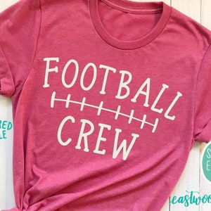 Football Crew svg, Football svg, Football Shirt svg, Football Crew Shirt svg, Hand Lettered svg, Handlettered svg, Cut File, Cutting File