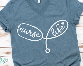 Nurse Life svg, Nurse Life svg File, Nurse svg, Nurse svg Files for Cricut, Nurse svg Files, Nursing svg, Nursing svg Files, RN svg, dxf