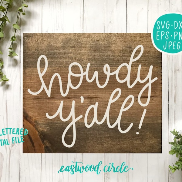 Howdy Sign - Etsy