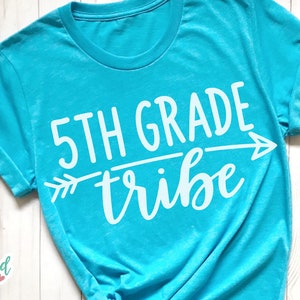5th Grade Tribe svg, 5th Grade svg, Fifth Grade svg, School svg, Fifth Grade Tribe, Teacher svg, Elementary School svg, School Shirt svg