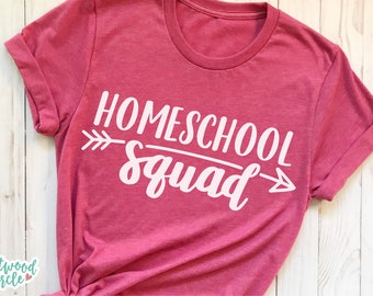 Homeschool Squad svg, Homeschool svg, Home School svg, Homeschooling svg, Homeschool Mom svg, Homeschool svg File, Homeschool png, Design