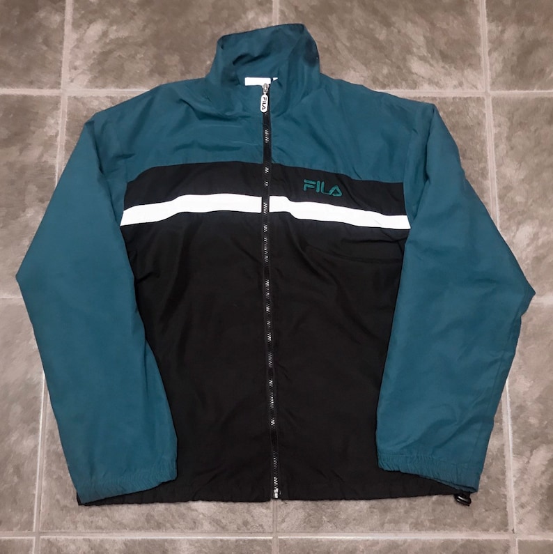vintage fila windbreaker