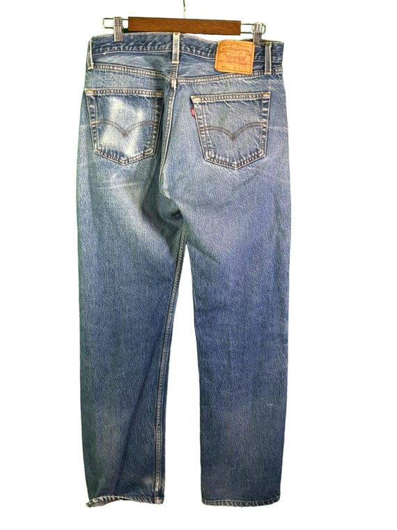 Vintage 90's Levi's 501XX Made in USA Selvedge Denim Jeans Size