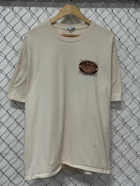 Survivor Season 40 Outwit Outlast Outplay TV Promo Tee Size XL