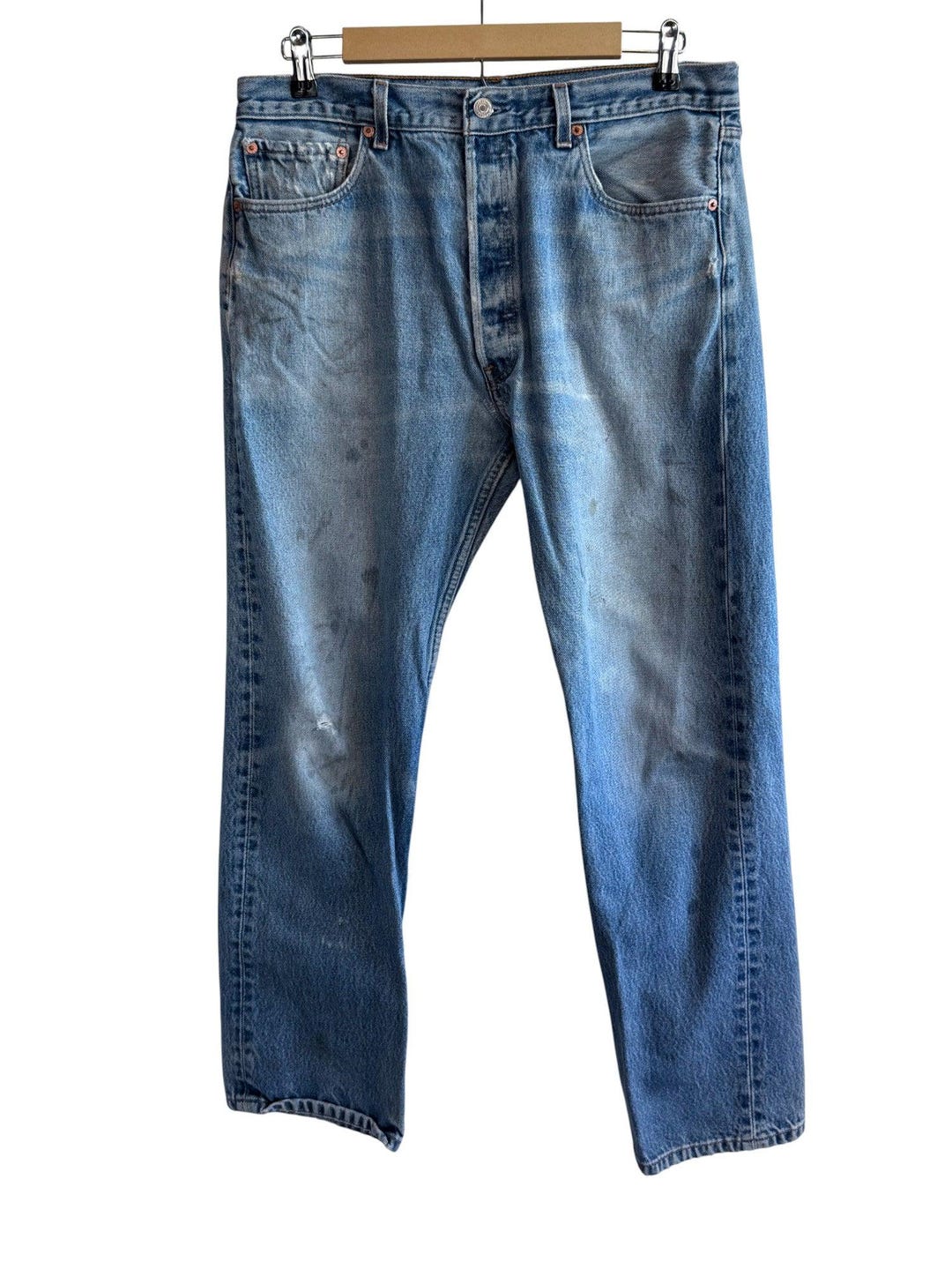 Vintage 90's Levi's 501xx Light Wash Denim Jeans Size 34x29 - Etsy
