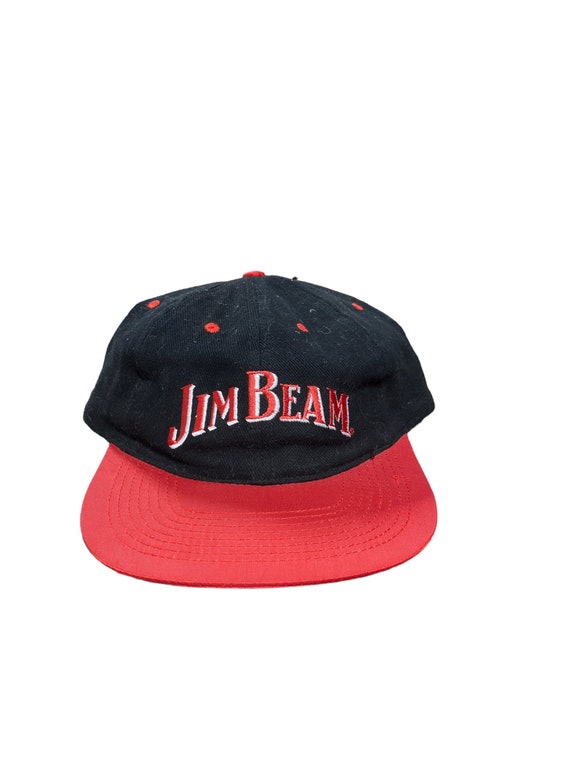 Vintage 90's Jim Beam Promo Snapback Hat - image 1