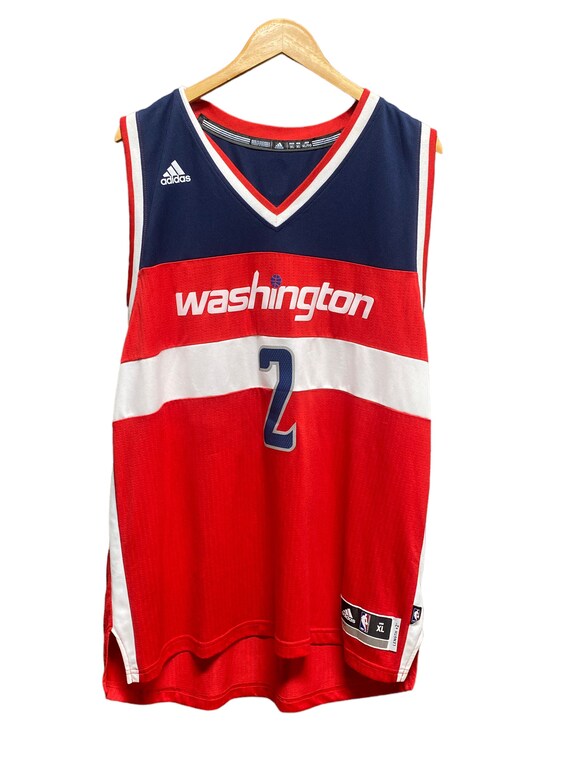 Vintage Washington Wizards 2 John Wall NBA Basketball Jersey 