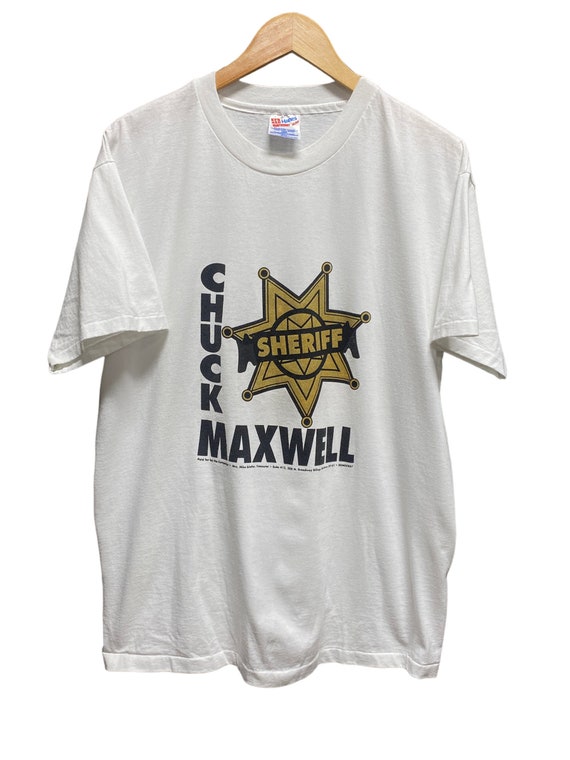 Vintage 90's Chuck Maxwell for Sheriff Billings Mo