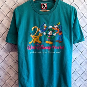 Vintage Y2K Walt Disney World tecknad t-shirt storlek XL bild 1
