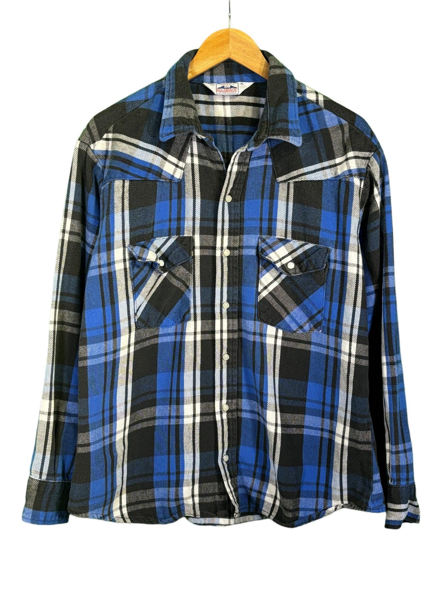 トップス DAKOTA 80s L/S Checked Flannel Shirt XL. DAKOTA 80s L/S Checked Flannel Shirt XL 10/3 NEW ARRIVALS