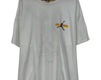 Vintage des années 90 Nike Air Jordan AJ23 Jumpman t-shirt graphique taille XXL