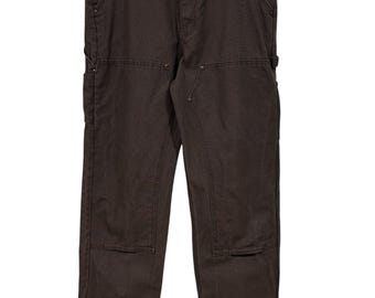 Vintage Brown Double Knee Carpenter Pants Size 36x36