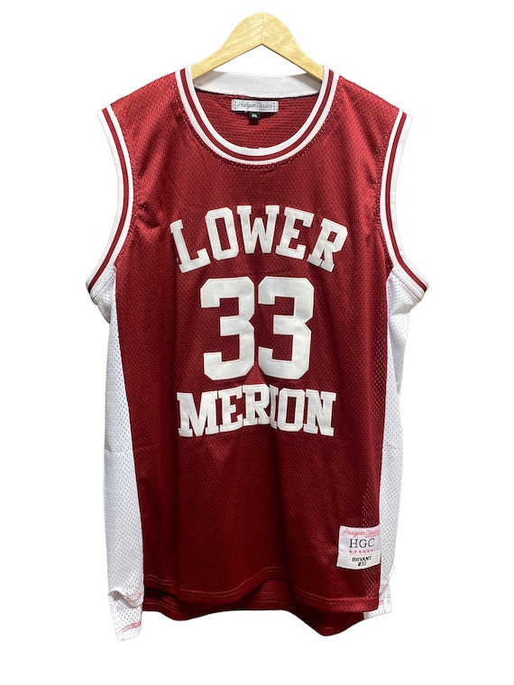 Kobe Bryant Lower Merion High School #33 Authentic Embroidered