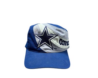 Vintage 90-tals Dallas Cowboys Big Star NFL-logotyp Snapback-keps