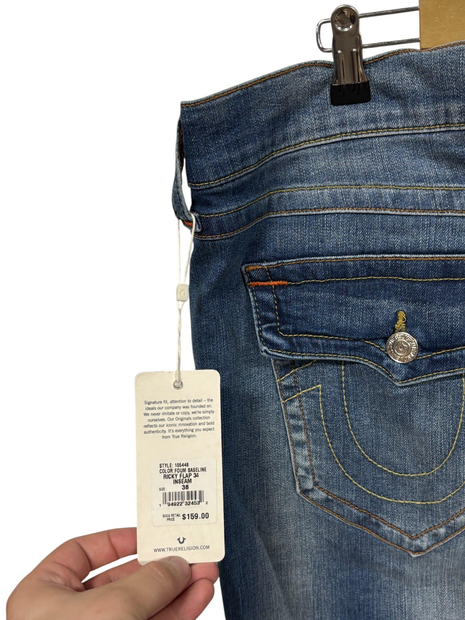 トゥルーレリジョン リッキー リラックス ストレートフィット デニム