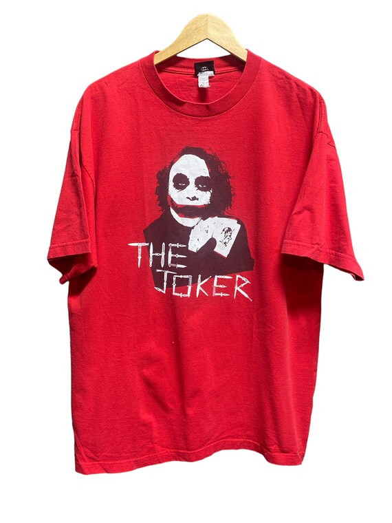 2008 Batman the Dark Knight Joker Movie Promo Tee Size XL - Etsy