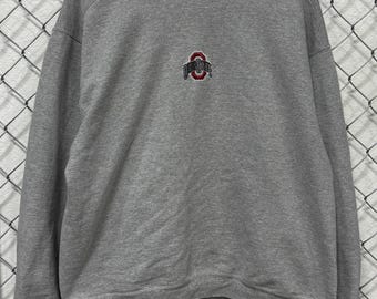 Vintage Y2K Ohio State Buckeyes Sweater Size Large