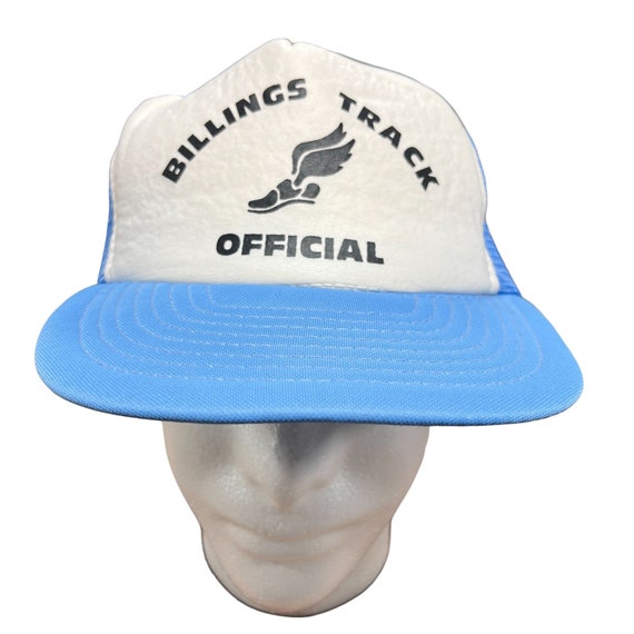 Vintage 80's Billings Track Official Trucker Style