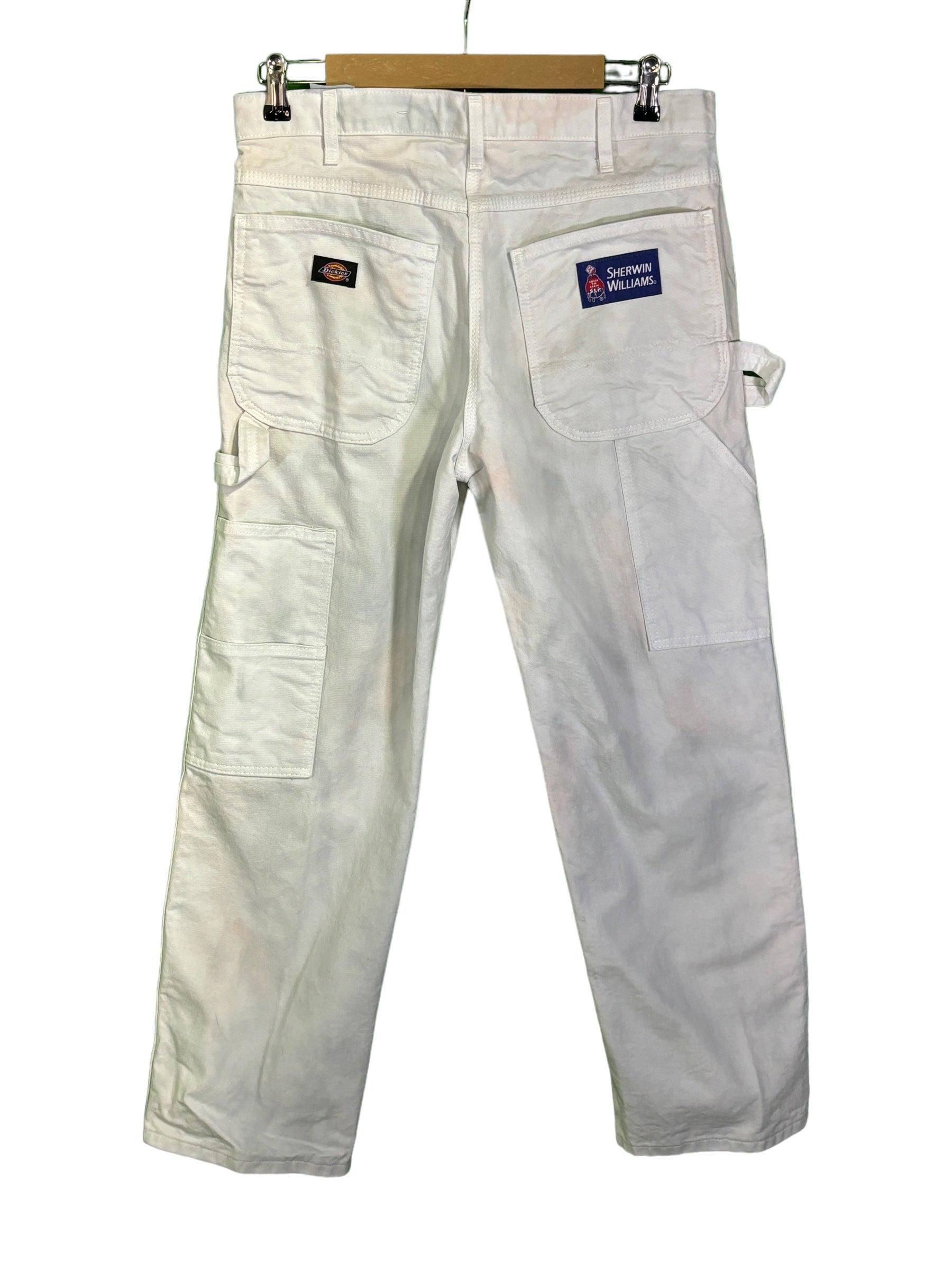 Dickies X Sherwin Williams Hand Dyed Green Brown Painters Pants