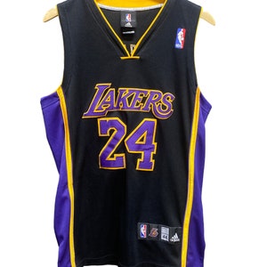 Kobe Bryant #8 / #24 Black Mamba Gigi Heart Lakers Basketball Jersey Men Large