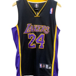 Kobe Bryant #8 / #24 Black Mamba Gigi Heart Lakers Basketball Jersey Men  Large