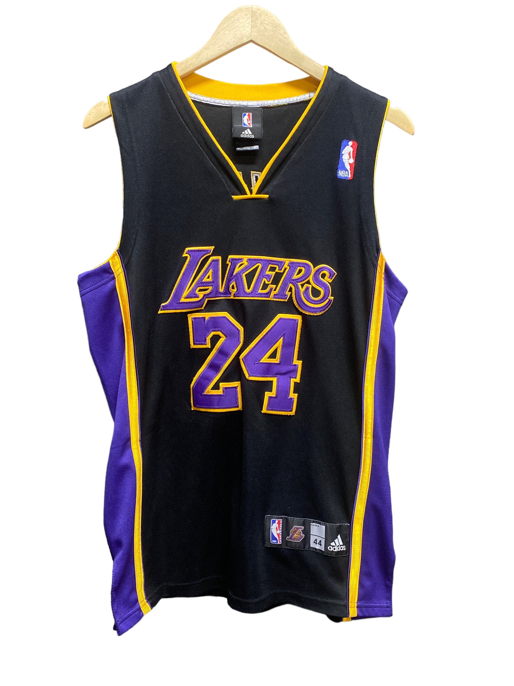 Adidas NBA Los Angeles Lakers Kobe Bryant #24 Black Mamba Jersey Size XXL.