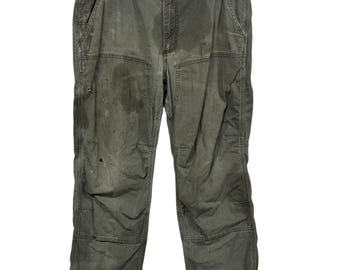 Calça Carpenter Carhartt Thrashed Double Knee Tamanho 36x30
