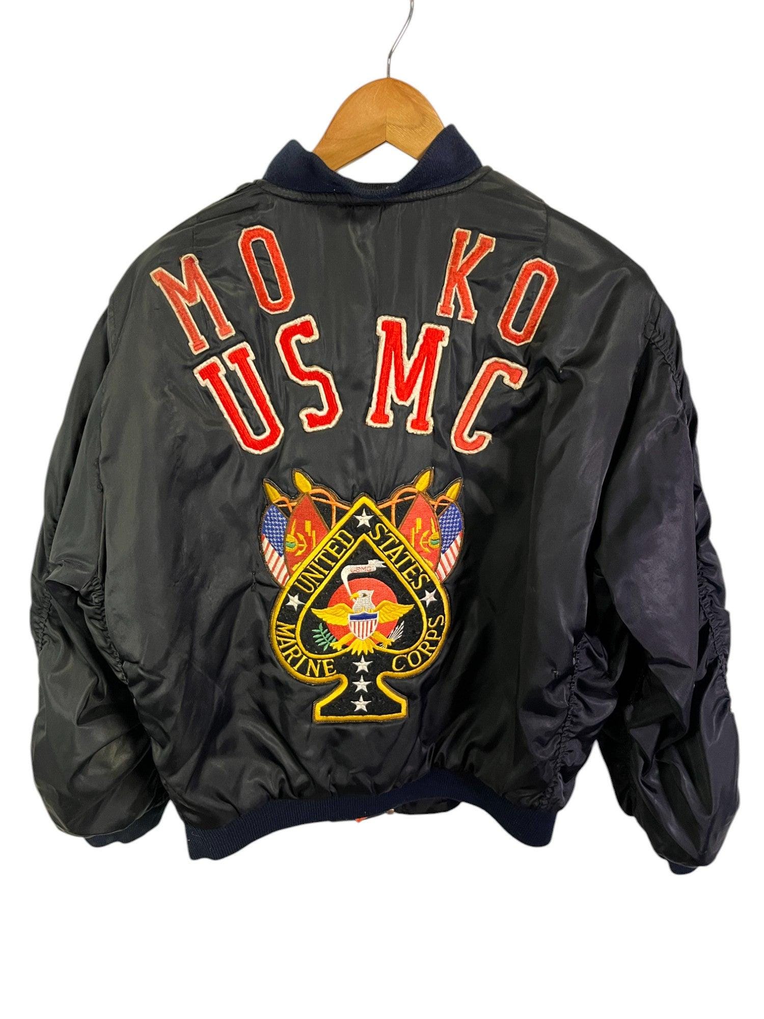 ヴィンテージ　ブランケット　United States Marine Corps il_fullxfull.7056215017_br50.jpg