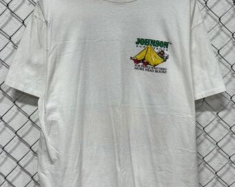 Vtg 90s BIG JOHNSON TEQUILA T-shirt // Vintage Beer Tourist Fun