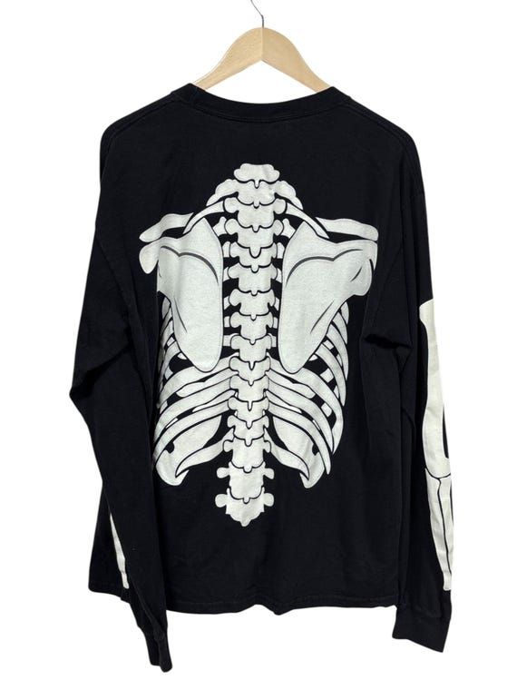 トップス BAND-T MISFITS 1997 BONE L/S Tee BAND-T MISFITS 1997 BONE L/S Tee Vintage 2005 Misfits Band Legacy