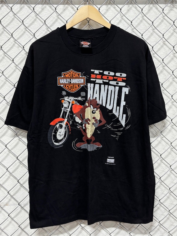 Vintage 1994 Harley Davidson Looney Tunes Taz Too Hot Too Handle