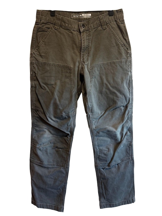 Carhartt Moss Green Double Knee Carpenter Pants Size 30x28 - Etsy