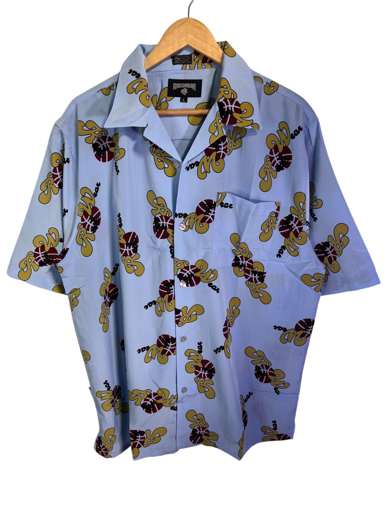 Vintage Y2K Rocawear Button up Short Sleeve Shirt NWT Size XL - Etsy