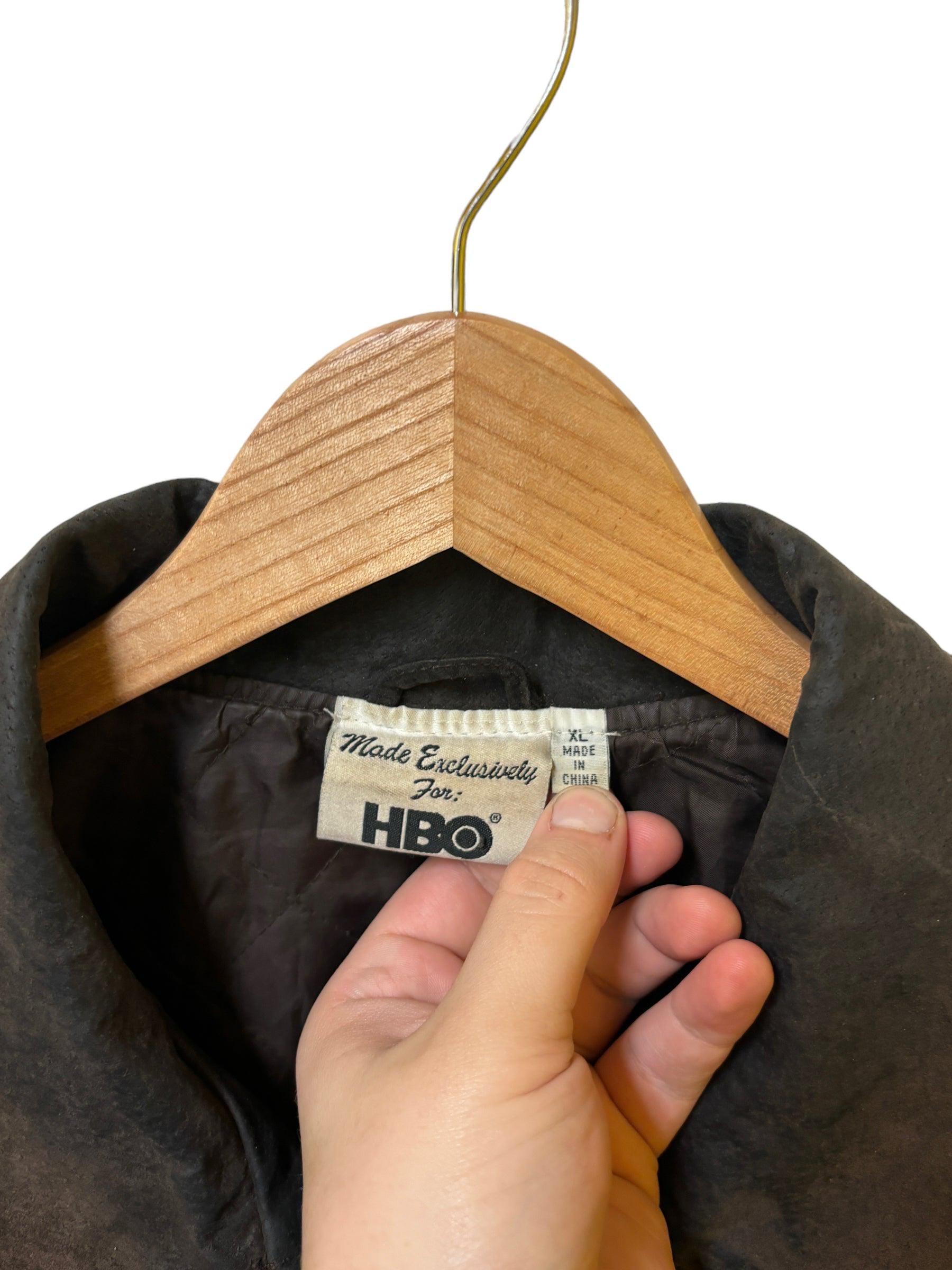 Vintage HBO Exclusive Cast and Crew Suede Jacket Size XL - Etsy