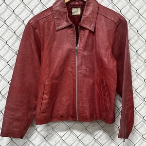Vintage Gap Leather Jacket - Etsy Canada