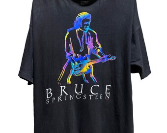 Vintage 1993 Bruce Springsteen World Tour Band Tee Size XL