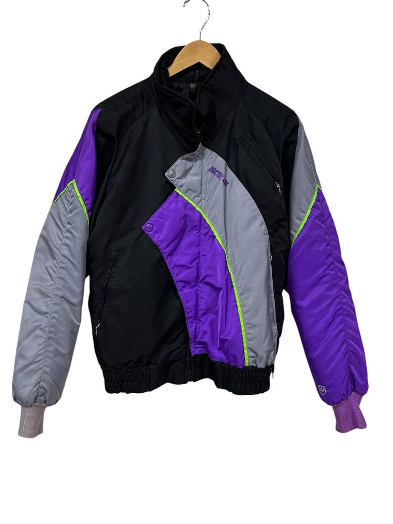 Vintage 90's Arctic Cat Insulated Ski Jacket Size Small image 1